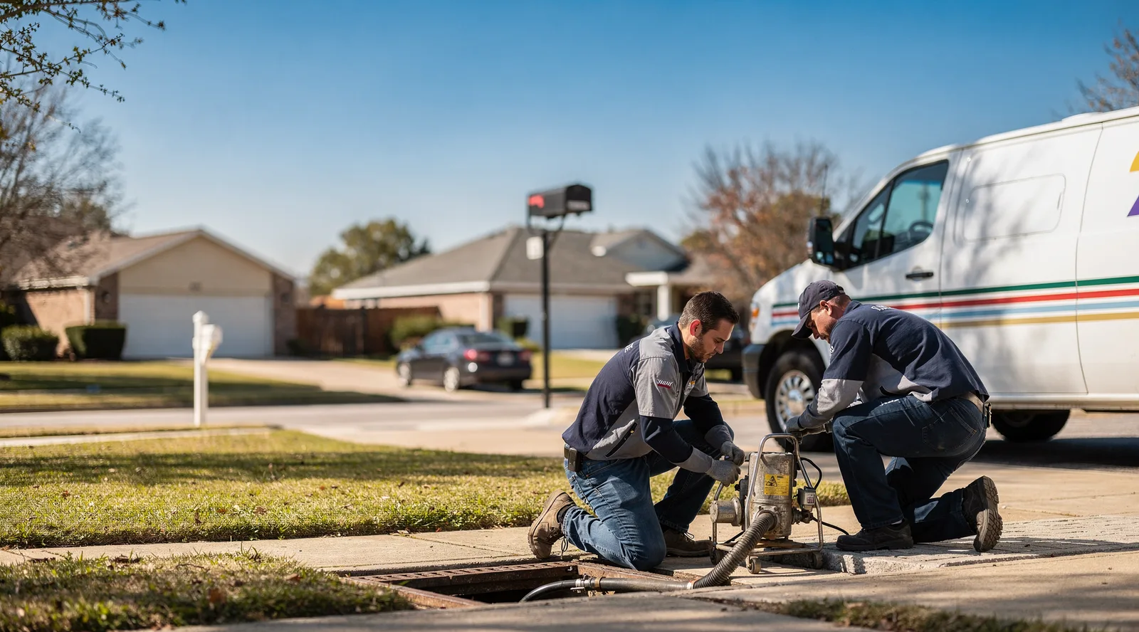 Main Sewer Line Cleaning in Bryson, TX